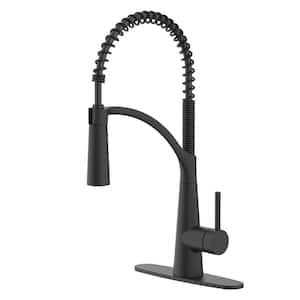 Glacier Bay Lemist Single-Handle Coil Springneck Pull-Down Sprayer Kitchen Faucet - Image 4