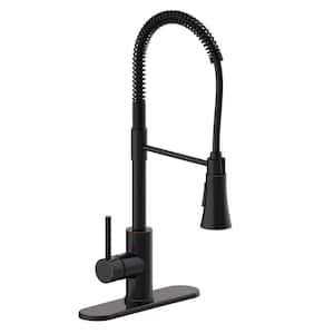 Glacier Bay Lemist Single-Handle Coil Springneck Pull-Down Sprayer Kitchen Faucet - Image 5