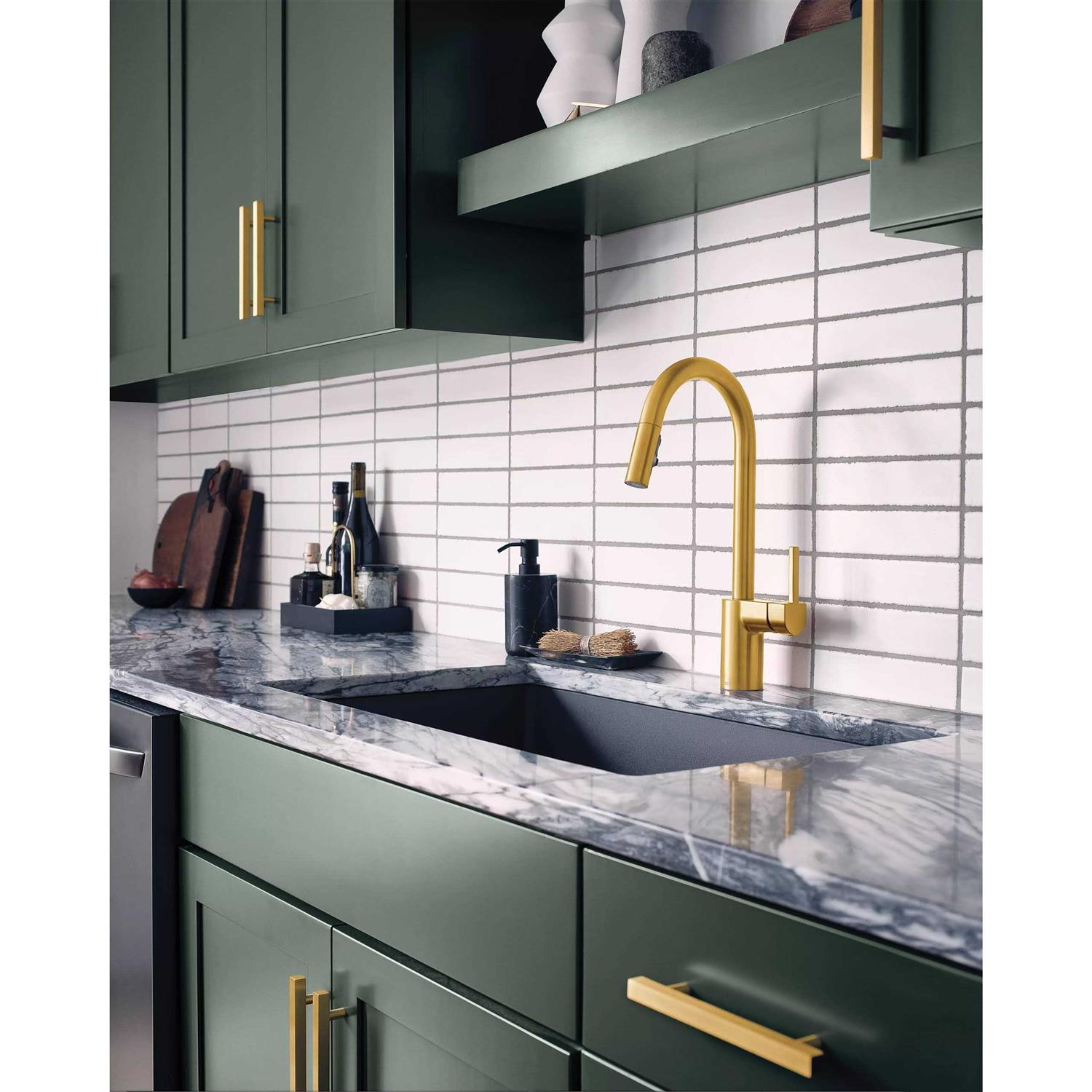 Moen Align One-Handle Pulldown Kitchen Faucet - Image 2