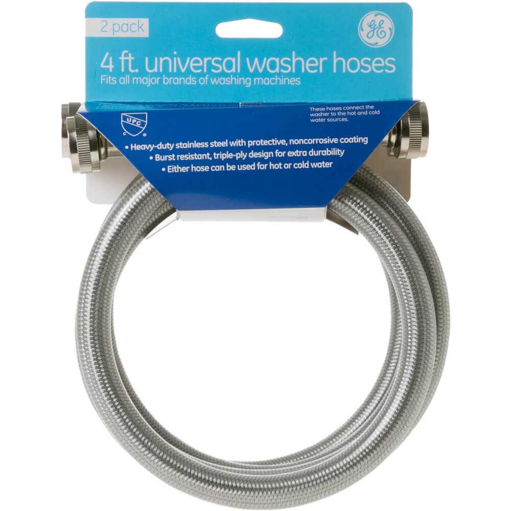 GE Appliances Washing Machine Stainless Steel Hoses PM14X10005 - Image 3