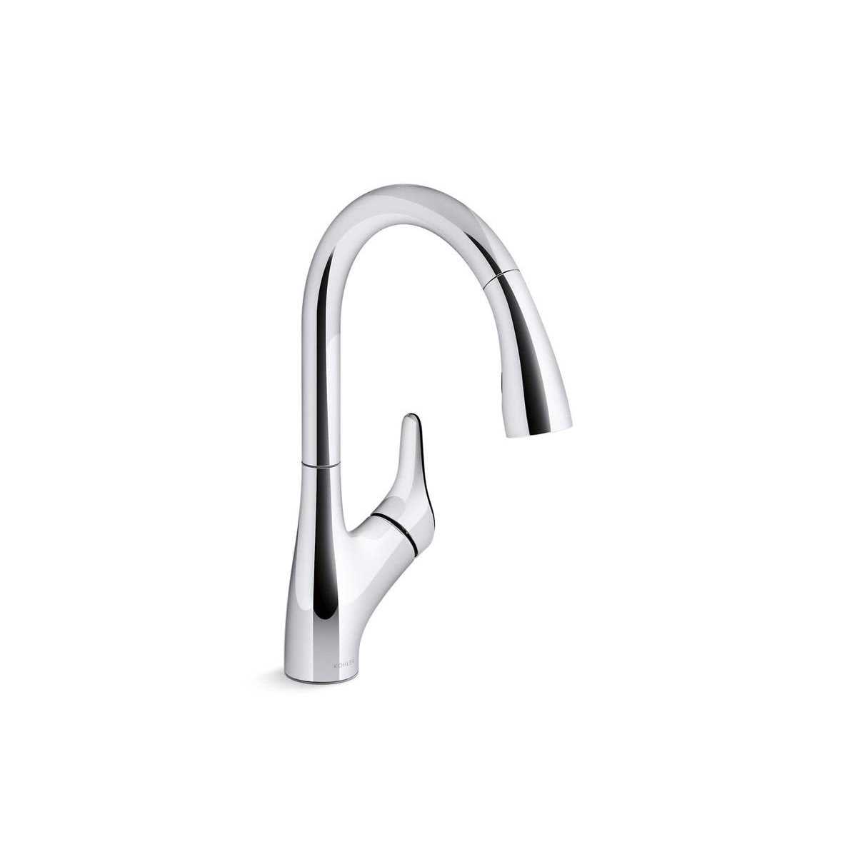 Kohler Rival Pull-down kitchen sink faucet with two-function sprayhead - Image 5
