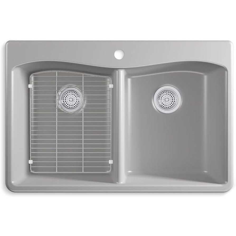Kohler Kennon 33 x 22 x 9-5/8 Neoroc Top-mount/undermount Double-equal Kitchen Sink - Image 3