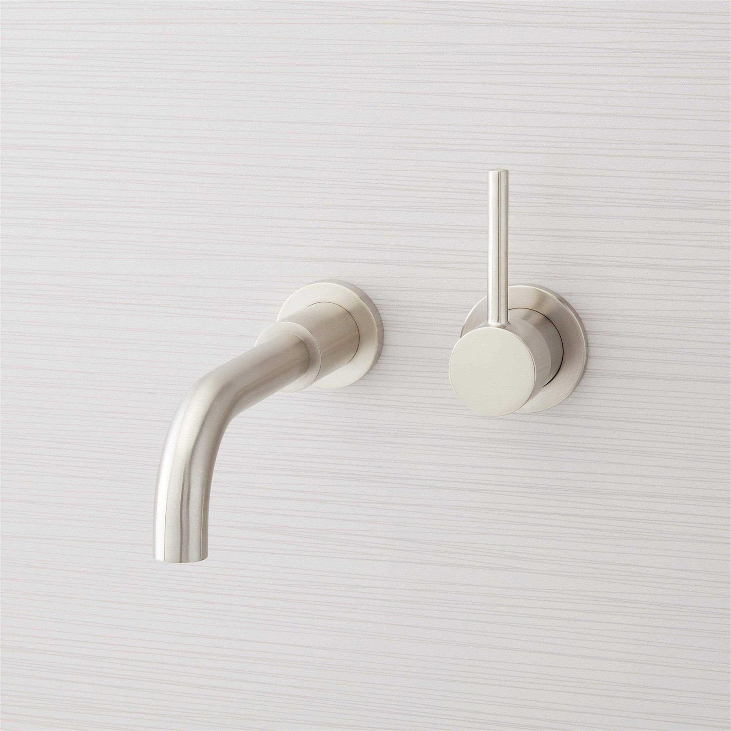 Lexia 1.2 GPM Wall Mounted Widespread Bathroom Faucet Signature Hardware