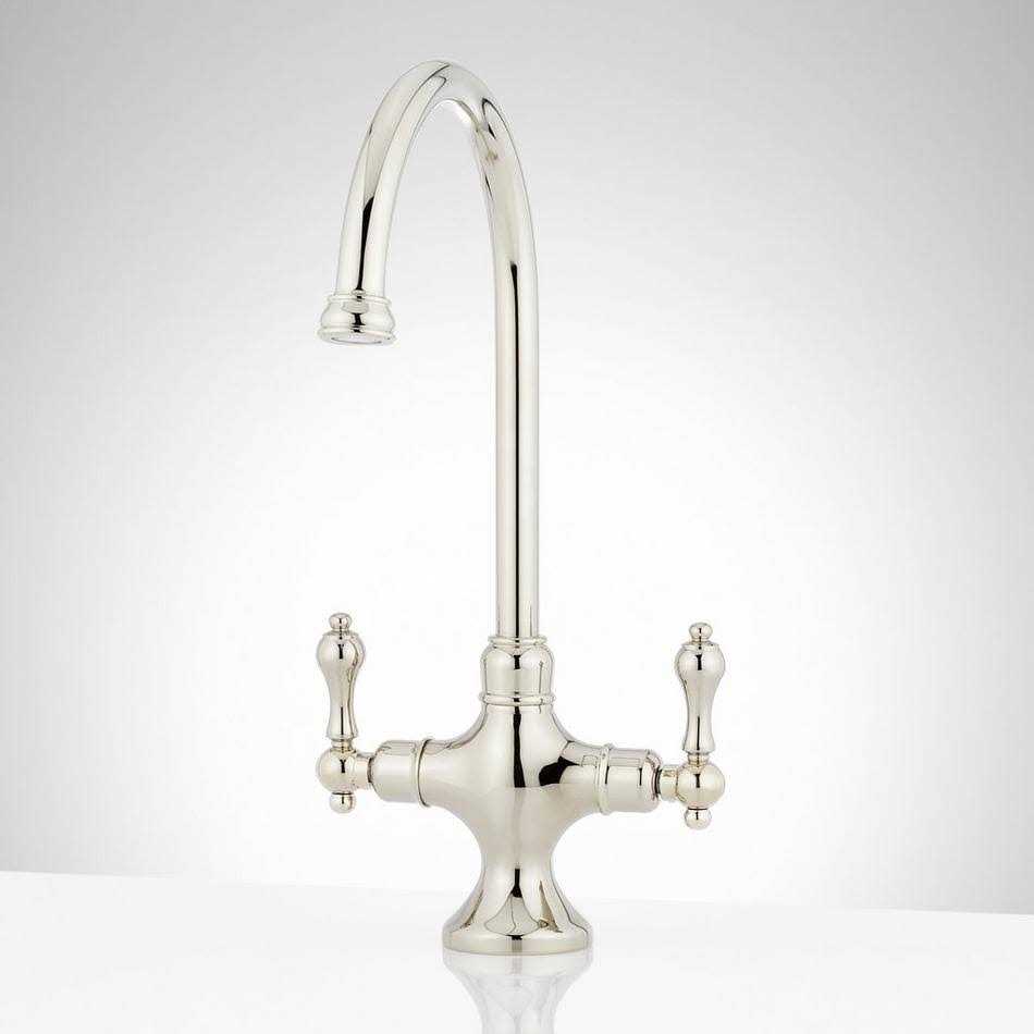 signature hardware Isabel Single-Hole Gooseneck Bar Faucet - Image 3