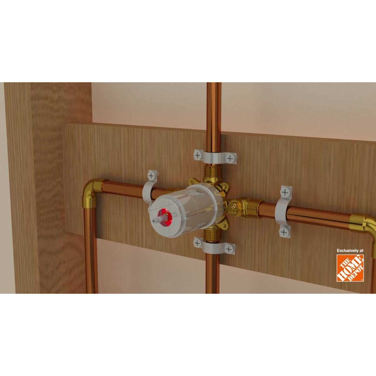 Glacier Bay HD873X-2127D Single-Handle 3-Spray Tub Shower Faucet - Image 4