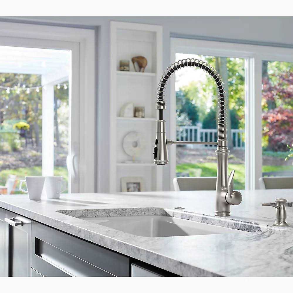 Kohler K-29106-VS Bellera Kitchen Sink Faucet - Image 3