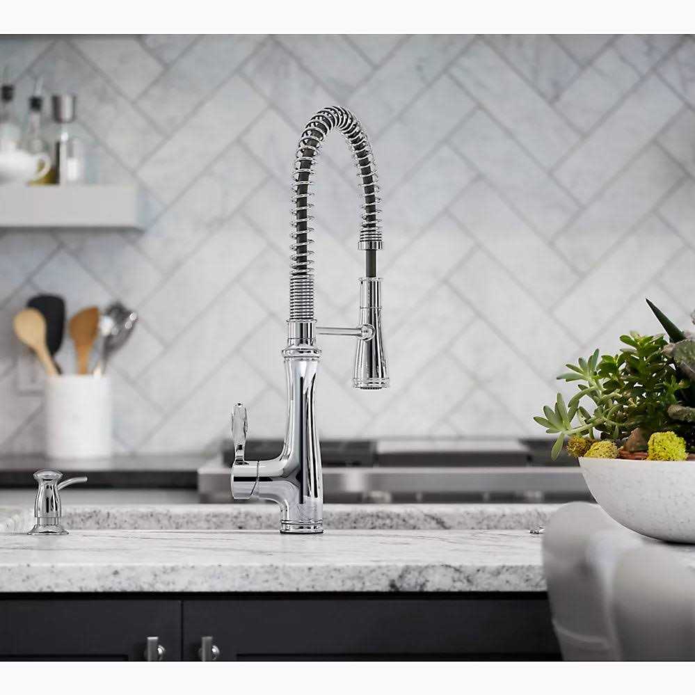 Kohler K-29106-VS Bellera Kitchen Sink Faucet - Image 4