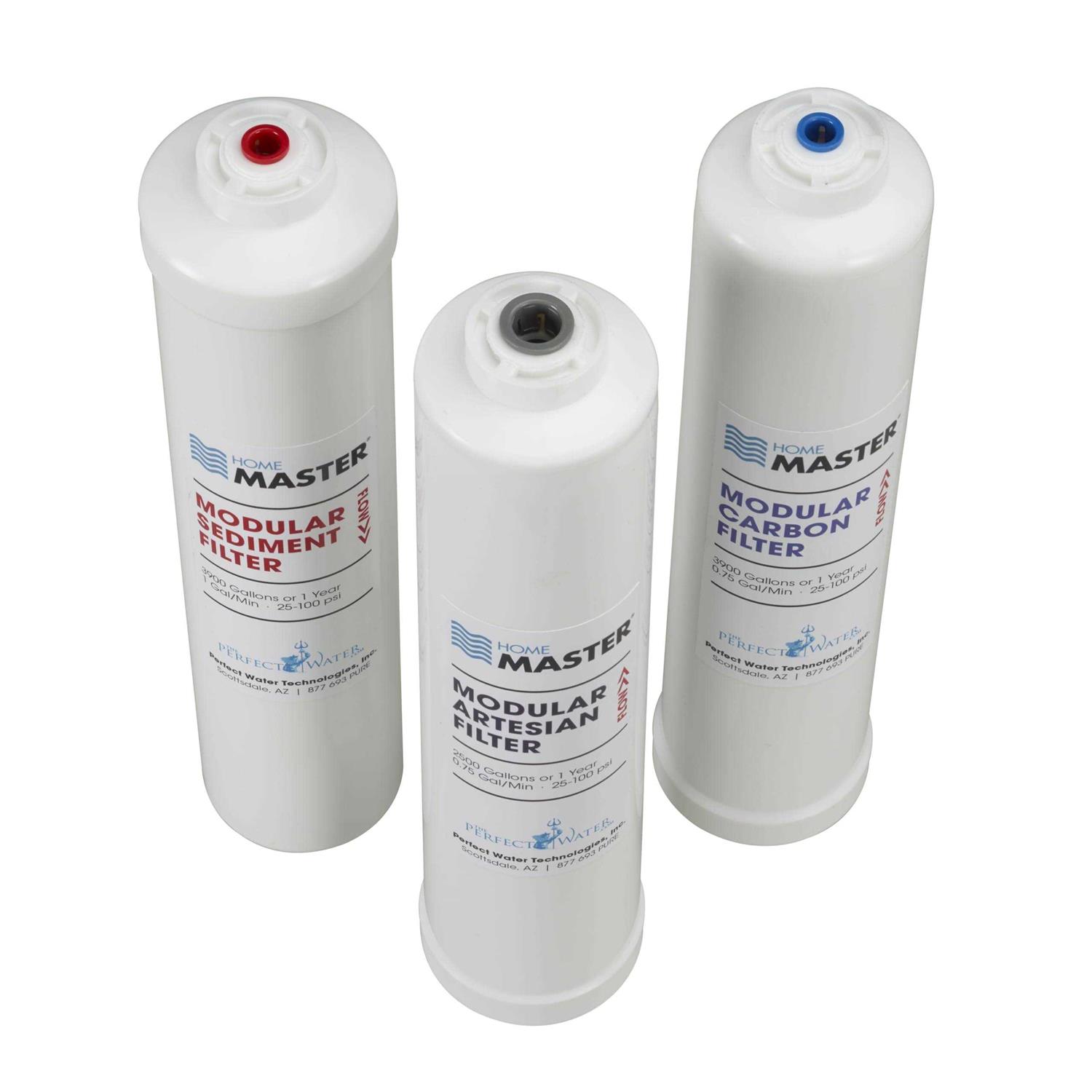 Home Master ISetTMA8 Artesian and HydroGardener Replacement Water Filter Change Set - Image 3