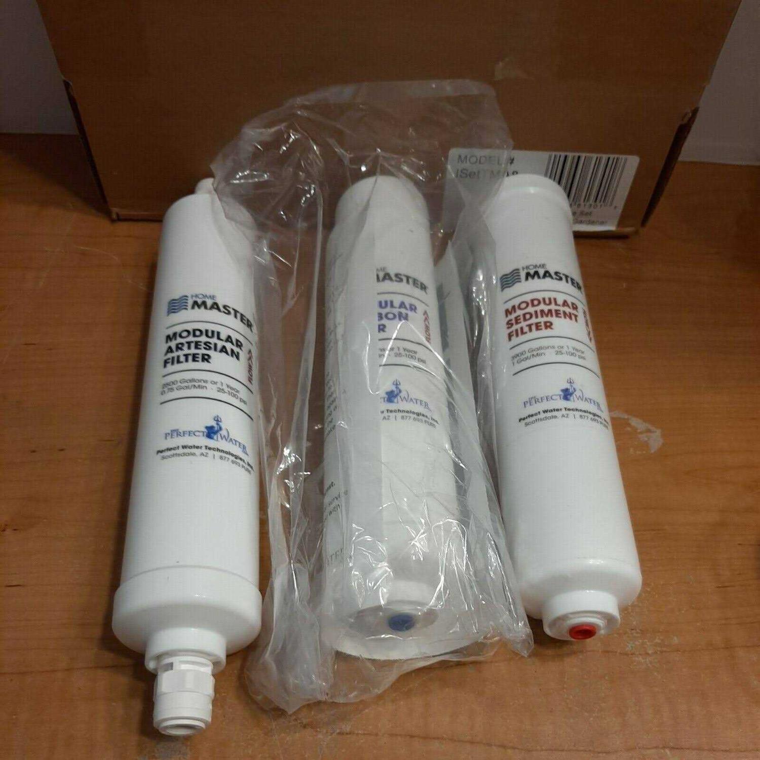 Home Master ISetTMA8 Artesian and HydroGardener Replacement Water Filter Change Set - Image 5