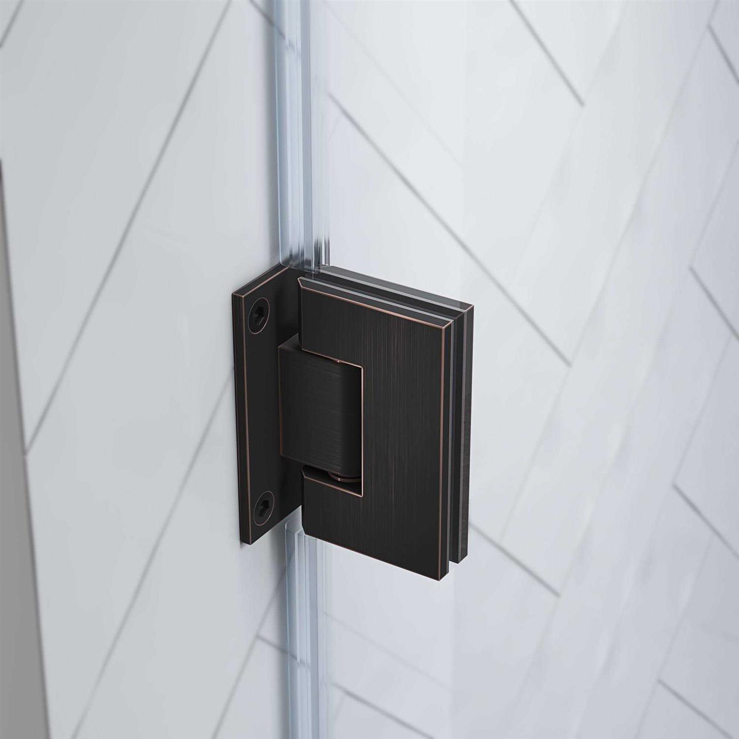 Ove Decors Tampa-Pro 49 1/8 in. W x in. H Pivot Frameless Door Buttress Panel - Image 2