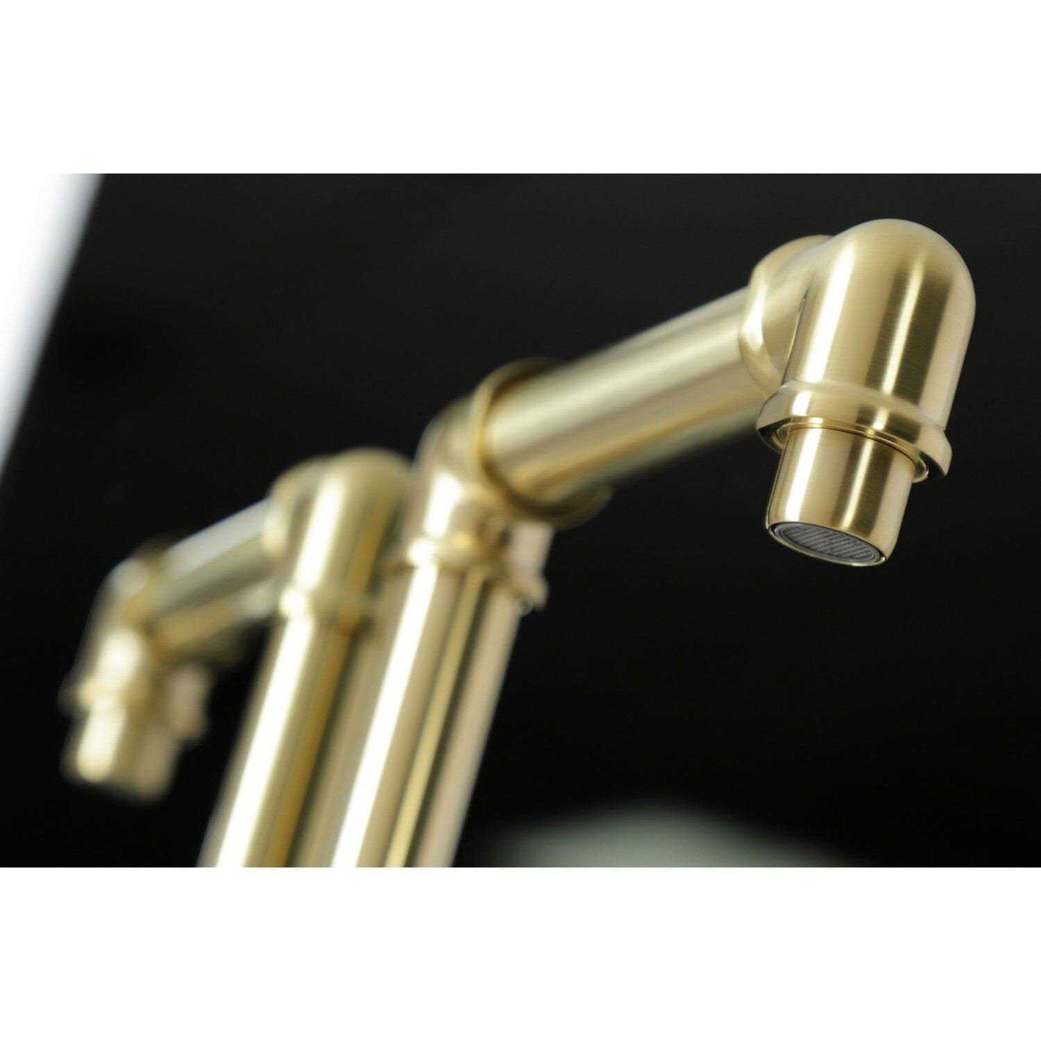 Kingston Brass Single-Handle 1-Hole Deck Mount Bathroom Faucet with Push Pop-Up - Image 5