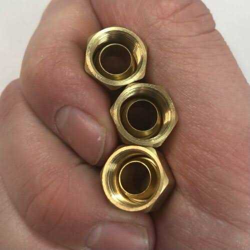 Everbilt 1/4 in. OD Compression Brass Valve Fitting - Image 2