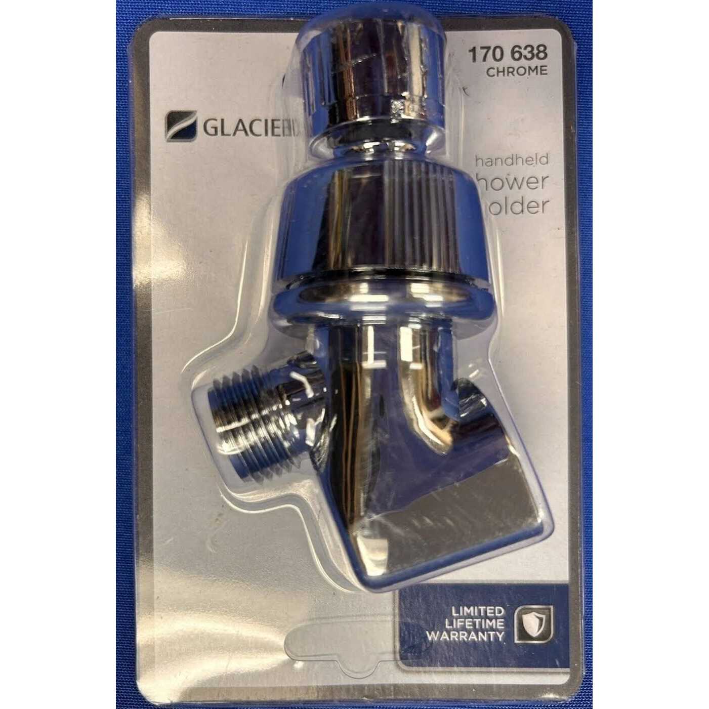 Glacier Bay Shower Arm Mount in Chrome - Image 3