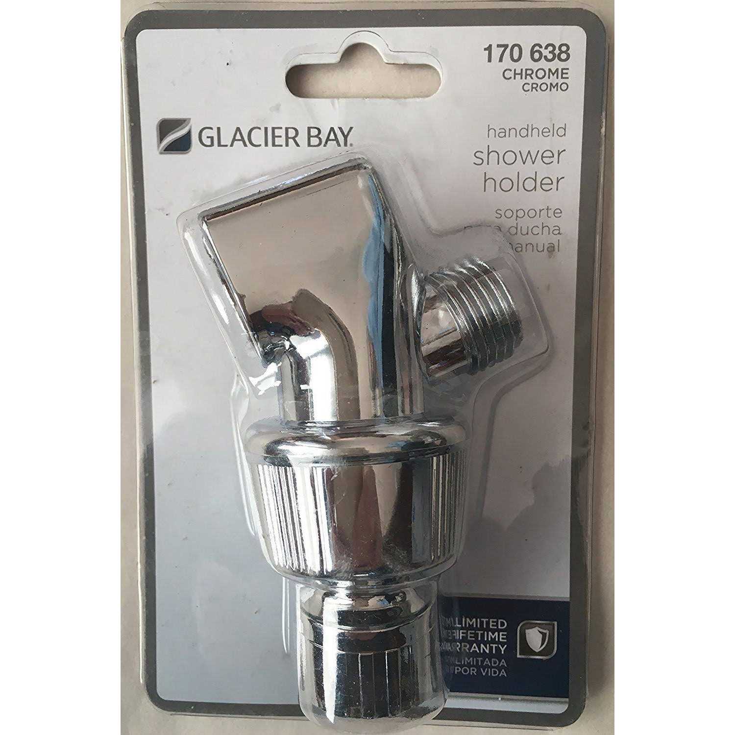 Glacier Bay Shower Arm Mount in Chrome - Image 5
