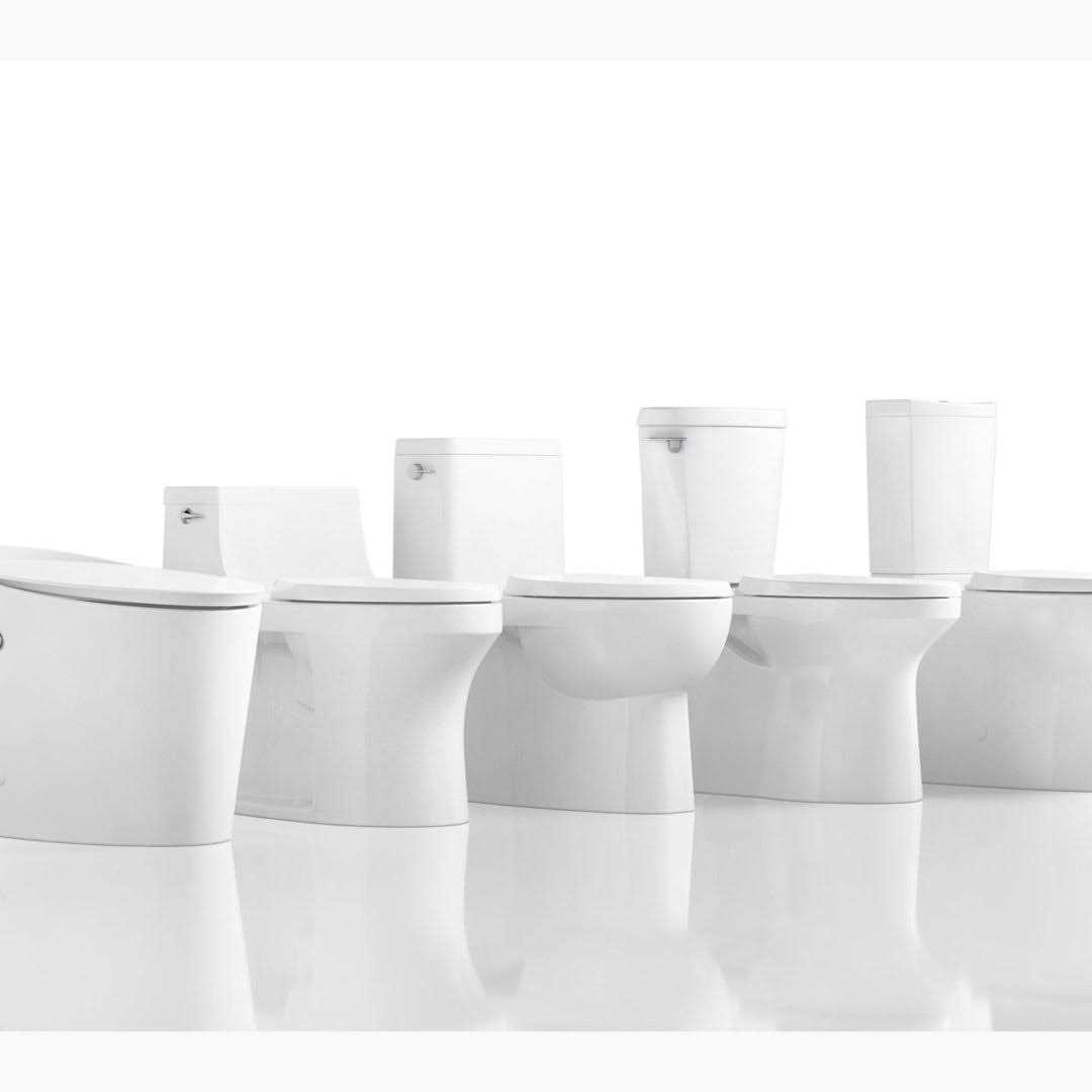 Kohler Betello ComForteeight Two-Piece Elongated 1.28 GPF chair Height Toilet - Image 3