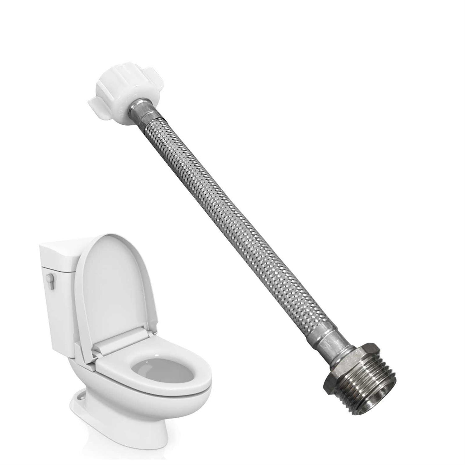 Ohanawe Toilet Supply Hose Extension 8inch