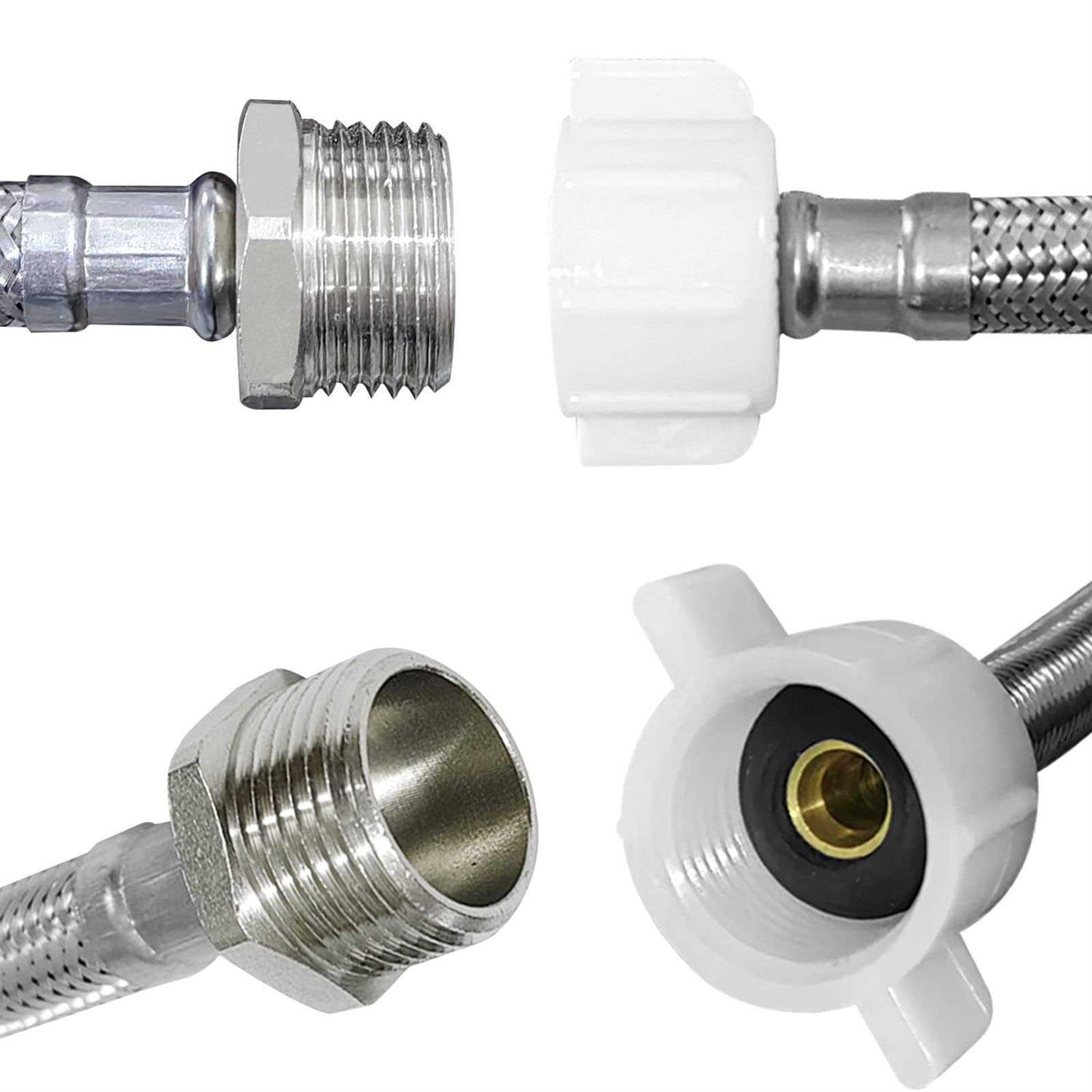 Ohanawe Toilet Supply Hose Extension 8inch - Image 4