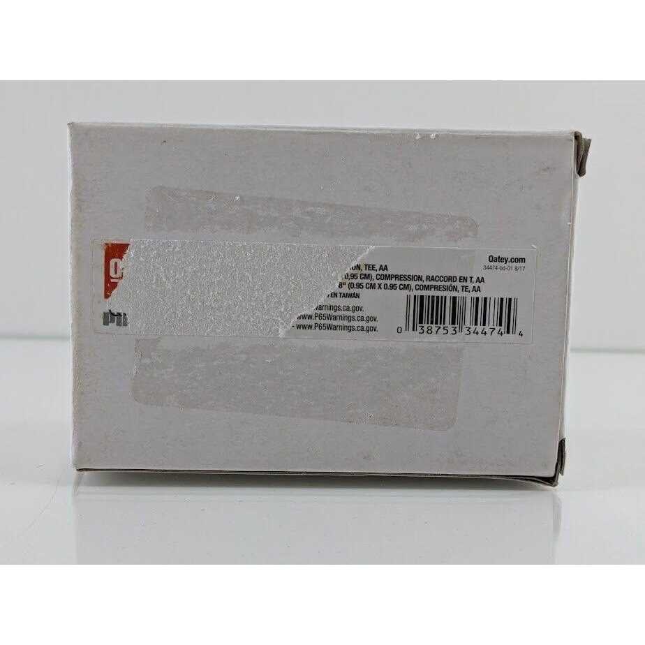 Oatey 0.37 in. Brass Compression Hammer Arrestor - Image 4