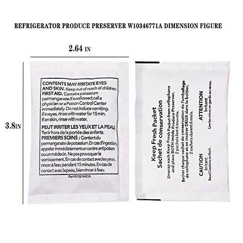 W10346771A Refrigerator Produce Preserver by prime&swift Replacement for 2117689,AH350301,EA3503014,PS3503014 - Image 5