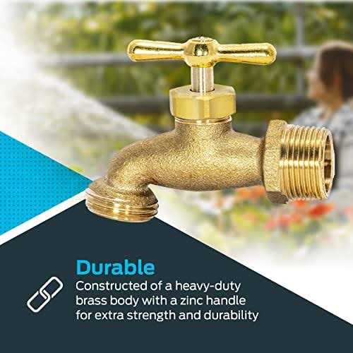 Ez-flo 20183 Irrigation Hose Bibb 3/4 inch MIP x 3/4 inch Mht - Image 3