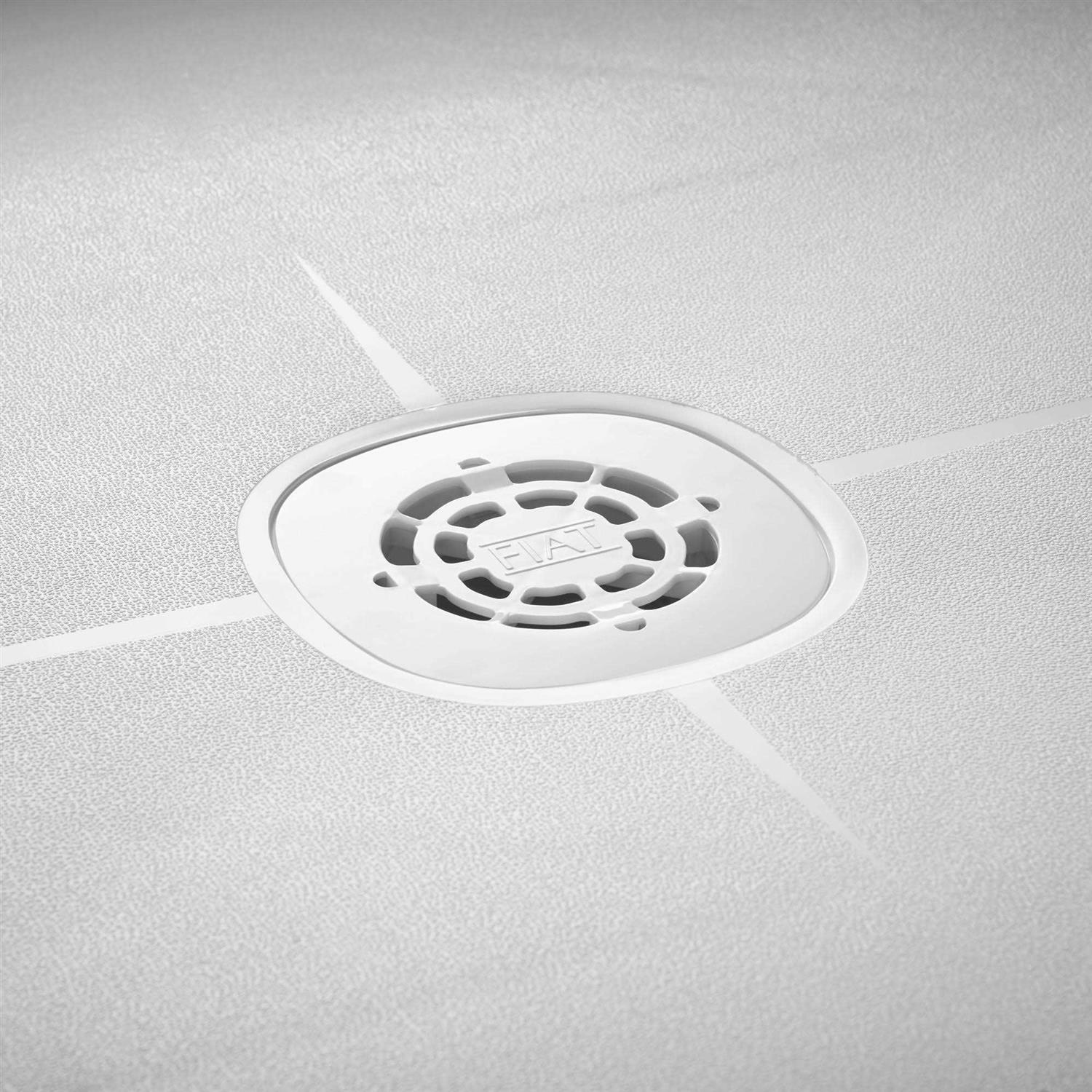 PROFLO PFSB5434 Morenci 54 x 34 Rectangular Shower Base with Single Threshold and Center Drain - Image 3