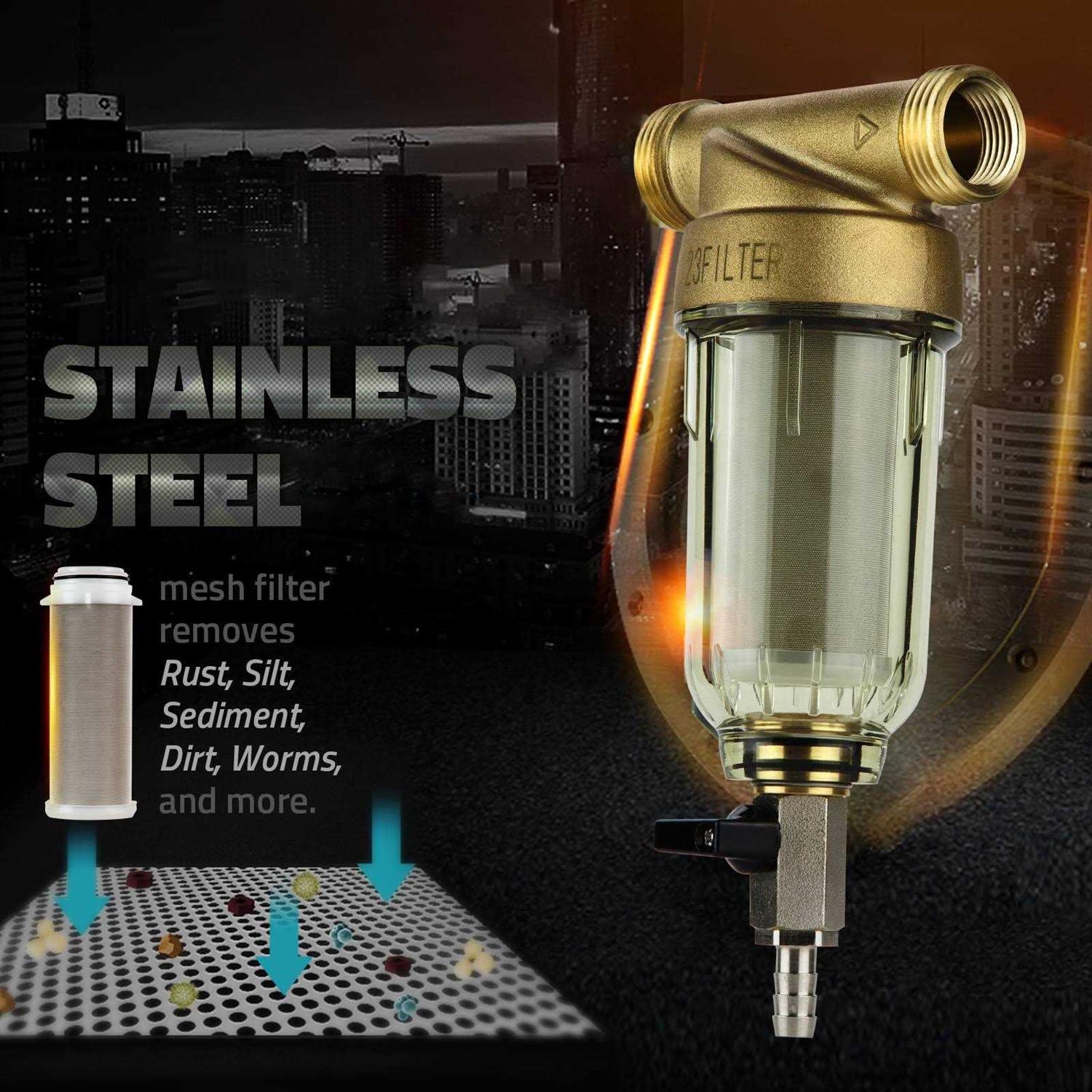 iSpring FWSP50 Spin Down Sediment Filter Replacement Cartridge - Image 2