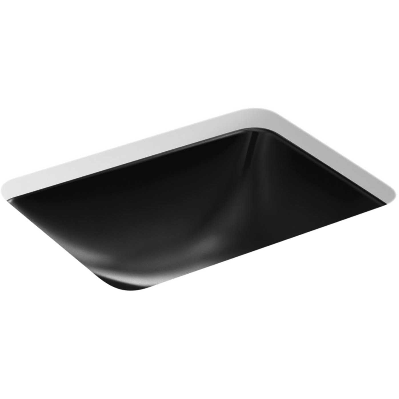 Kohler K-20000-7 Caxton Rectangle Undermount Bathroom Sink