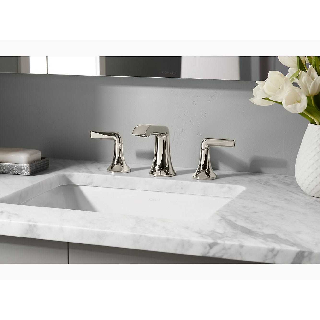 Kohler K-20000-7 Caxton Rectangle Undermount Bathroom Sink - Image 4