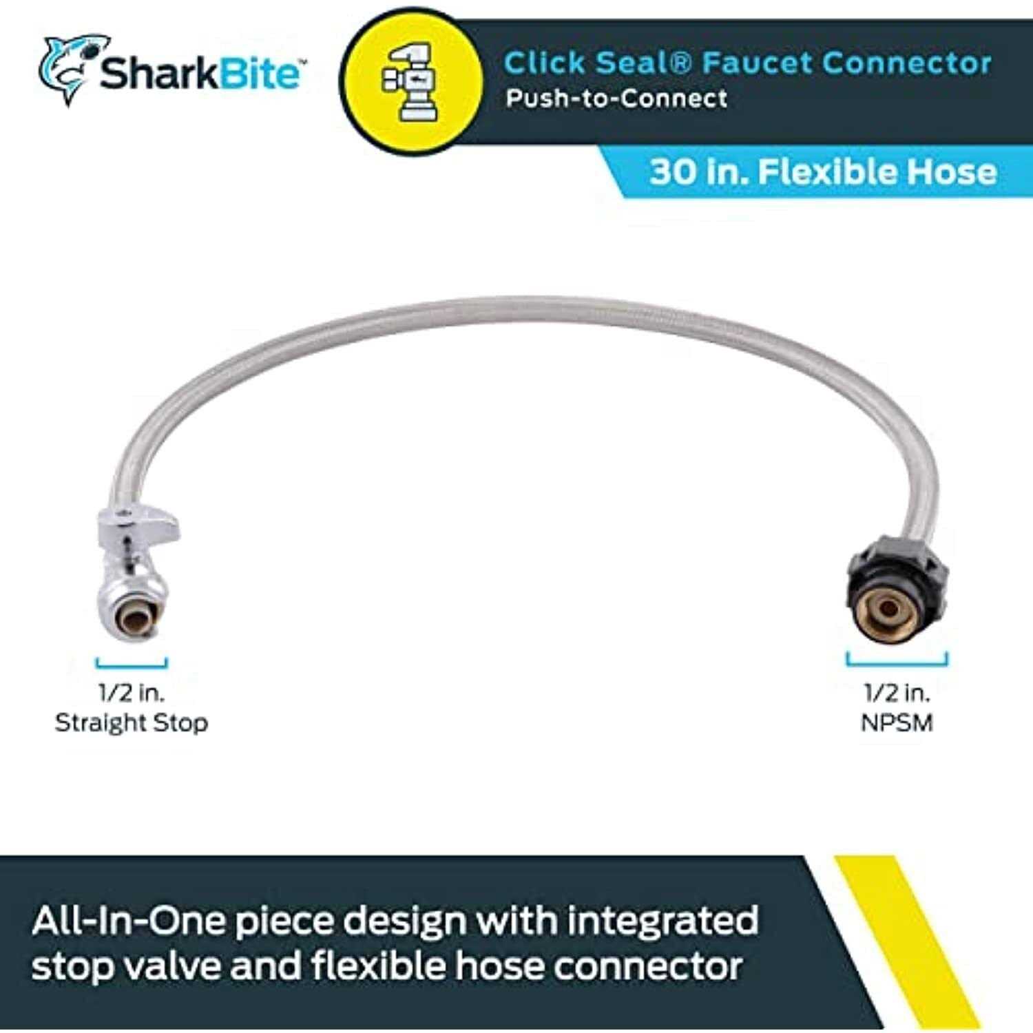 SharkBite Click Seal Faucet Connector 24687 - Image 4