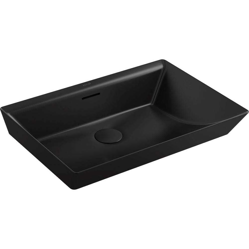 KOHLER K-21060 Brazn 23 rectangular Vessel Bathroom Sink - Image 4