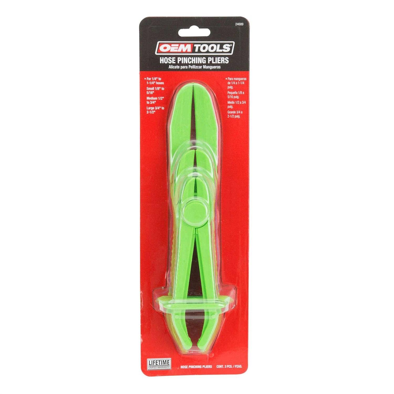 OEM Tools 24689 3-Piece Hose Pinching Pliers Set - Image 2