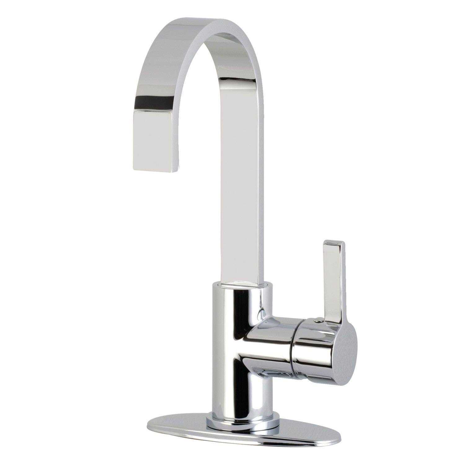 Kingston Brass Continental One-Handle 1-Hole Deck Mounted Bar Faucet - Image 5