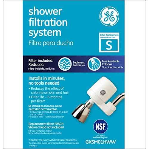 GE GXSM01HWW Shower Filter System - Image 4