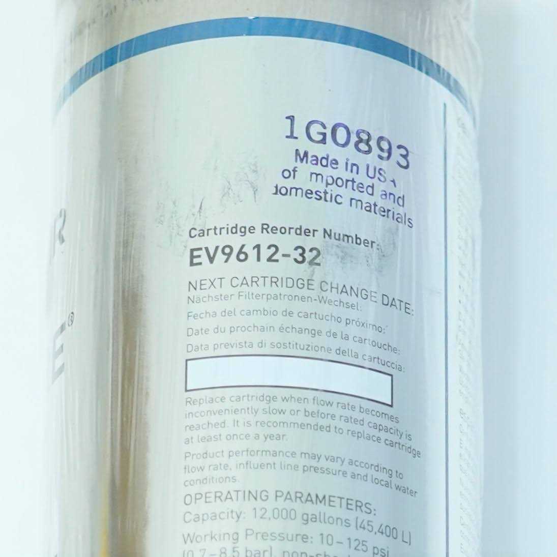 Everpure EV961232 Water Filter Replacement Cartridge - Image 4