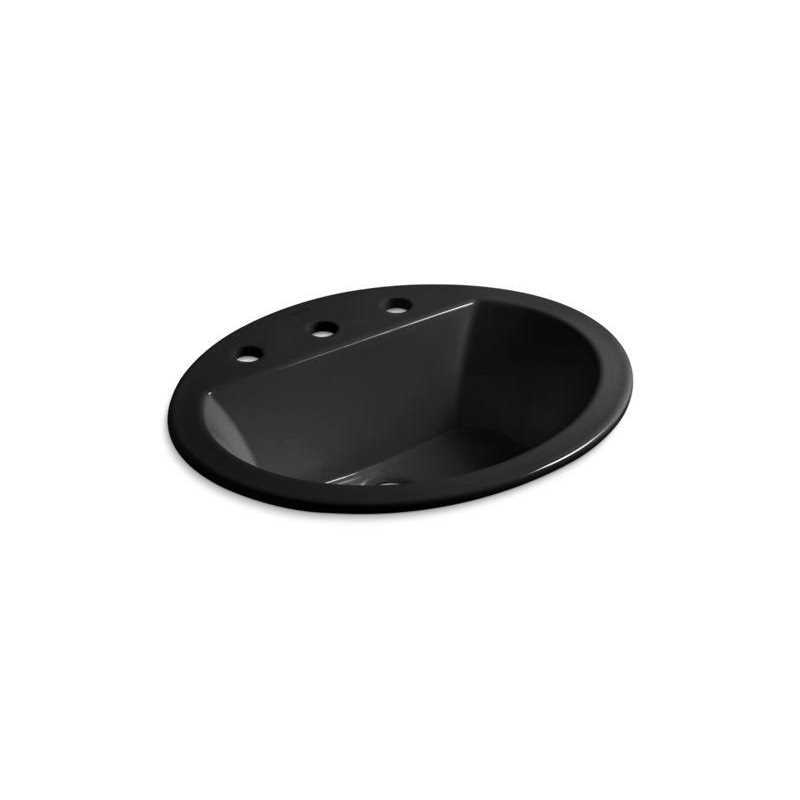 Kohler Bryant 20-1/4 Oval Drop-in Bathroom Sink - Image 4