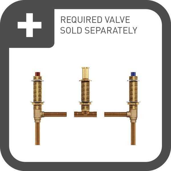 Moen Voss Two Handle Roman Tub Faucet T693 - Image 3