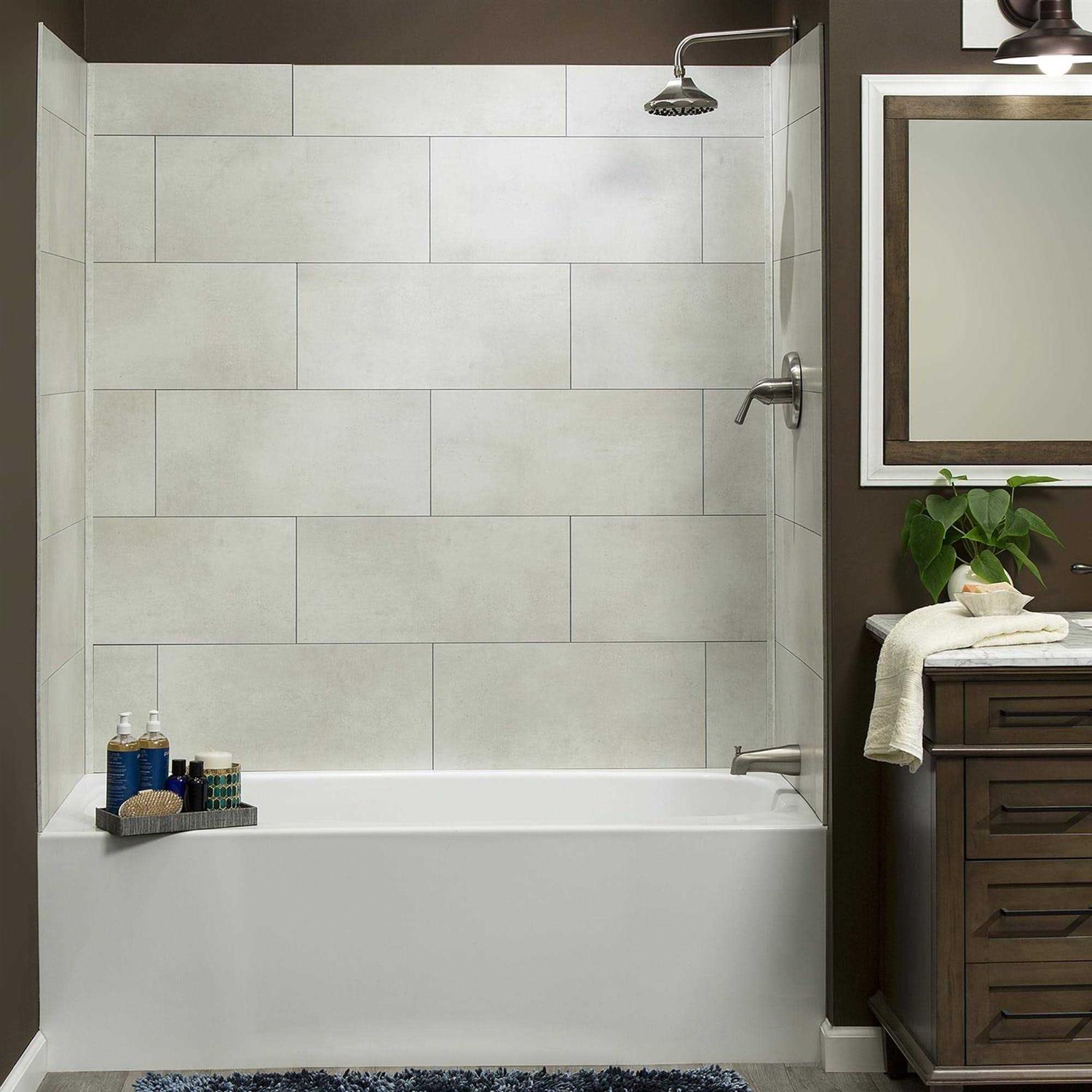 Palisade 23.2 in. x 11.1 in. Tile Shower and Tub Surround Kit Palisade - Image 5