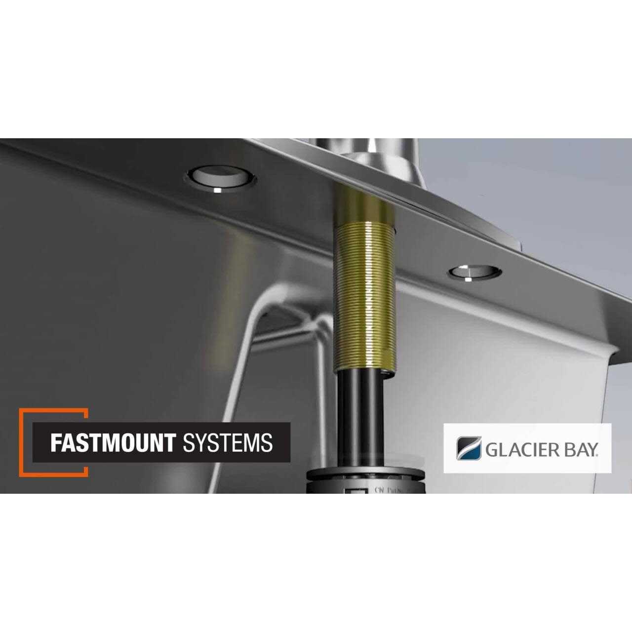 Glacier Bay Sadira Touchless Single-Handle Pull-Down Sprayer Kitchen Faucet with TurboSpray and FastMount 1005 872 649 - Image 5