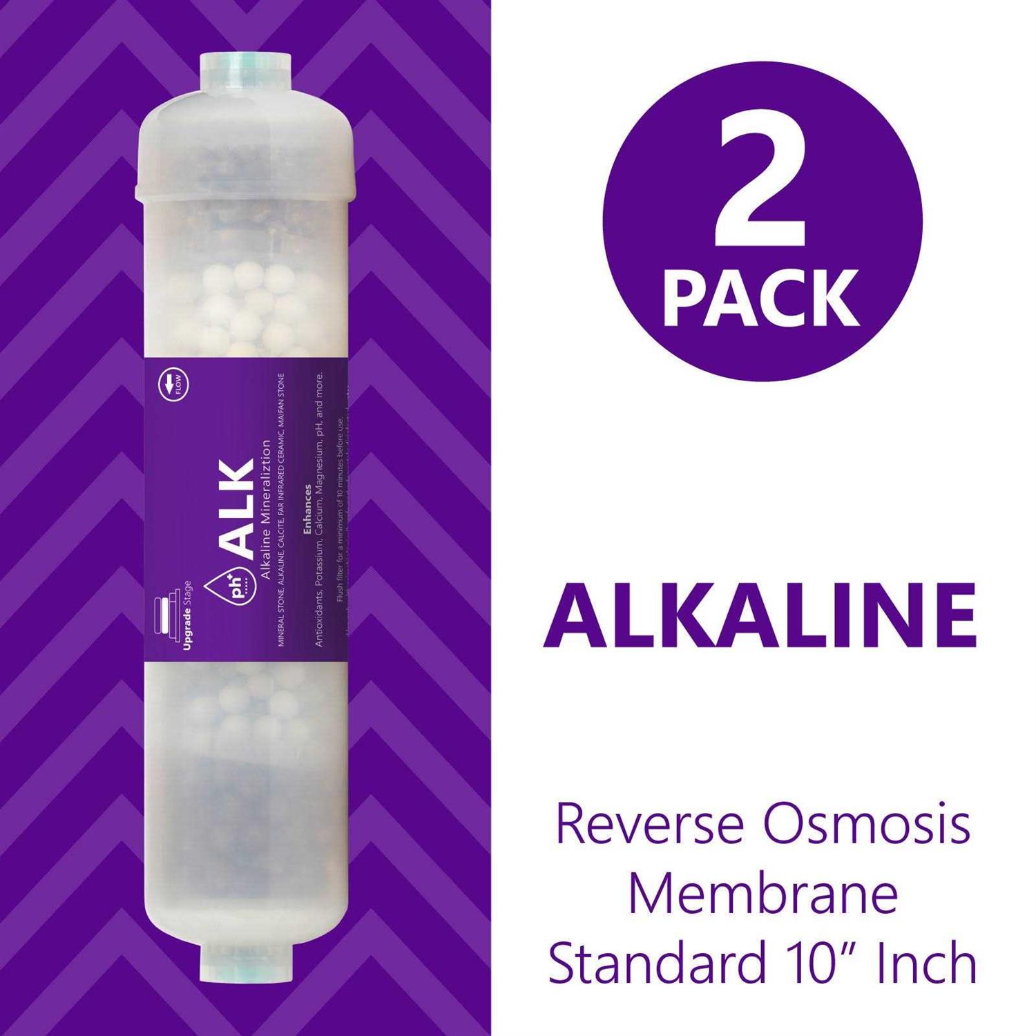Express Water Alkaline Filter 2 Pack Mineral Antioxidant Ph + Water Filter Replacement - Image 5