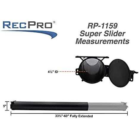 RecPro RV Extendable Waste Hose Carrier Super Slider Storage Tube - Image 3
