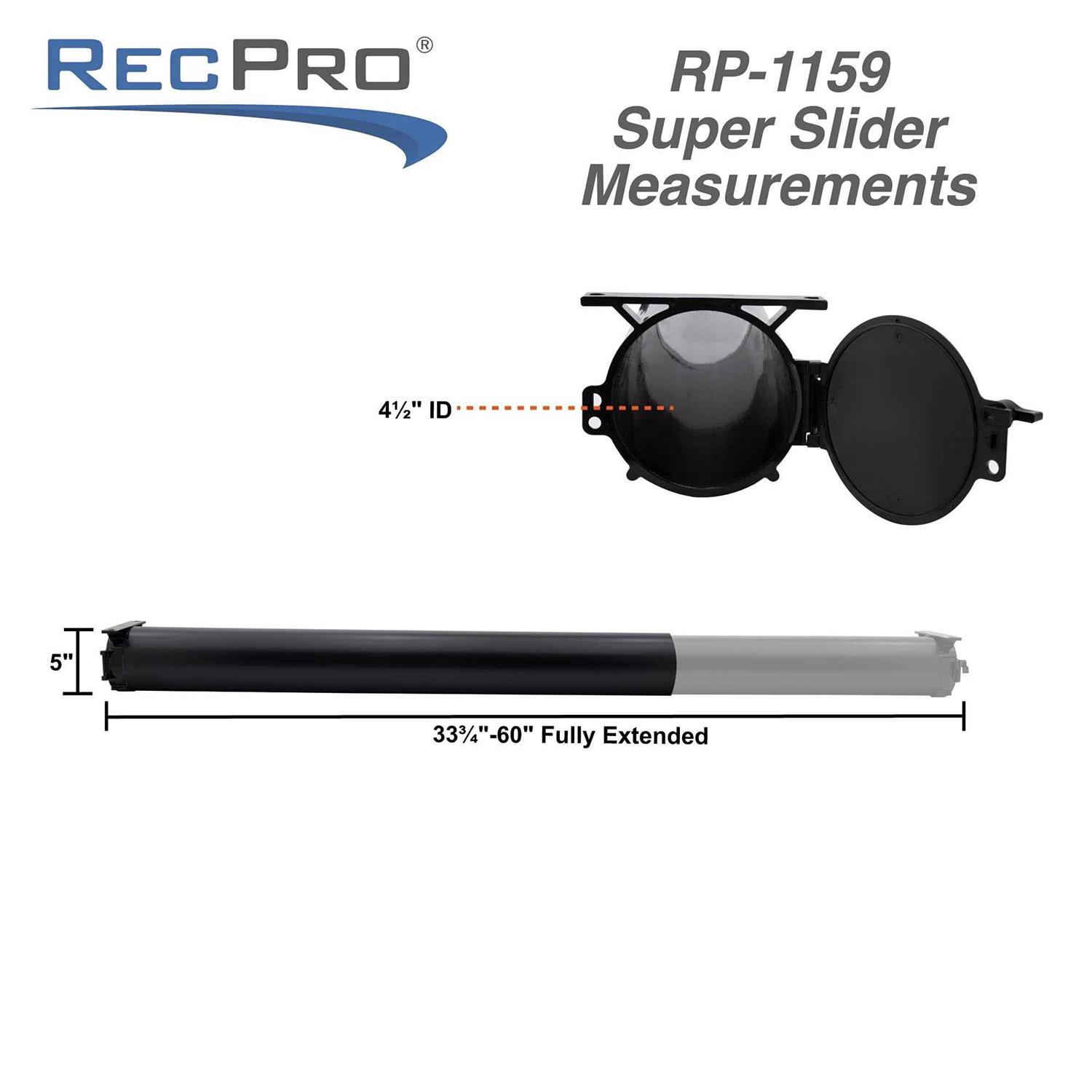 RecPro RV Extendable Waste Hose Carrier Super Slider Storage Tube - Image 5
