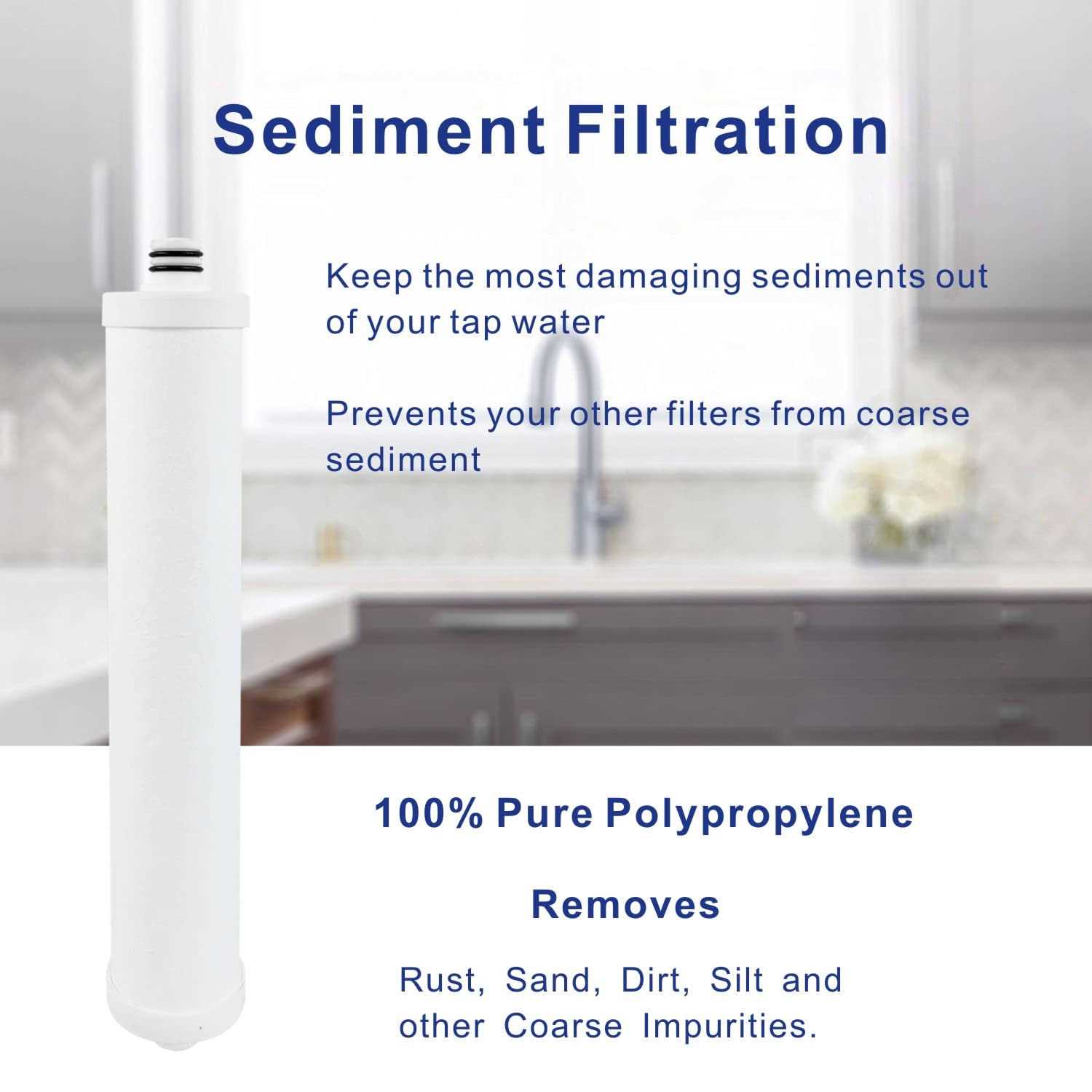 FILSADAE hydrotech compatible reverse osmosis replacement filter set with membrane 33001068-25 gpd - Image 3