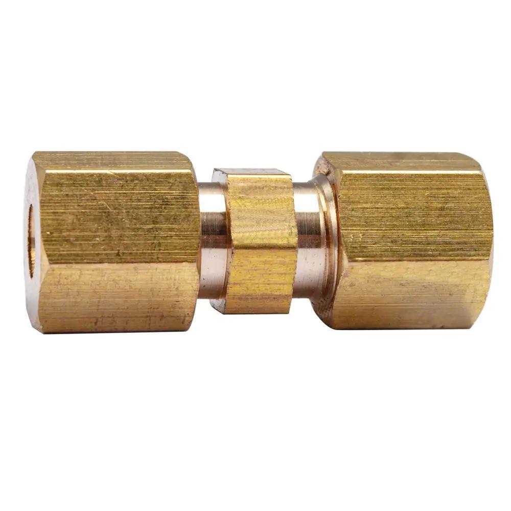 LTWFITTING O.D. Brass Compression Coupling Fitting
