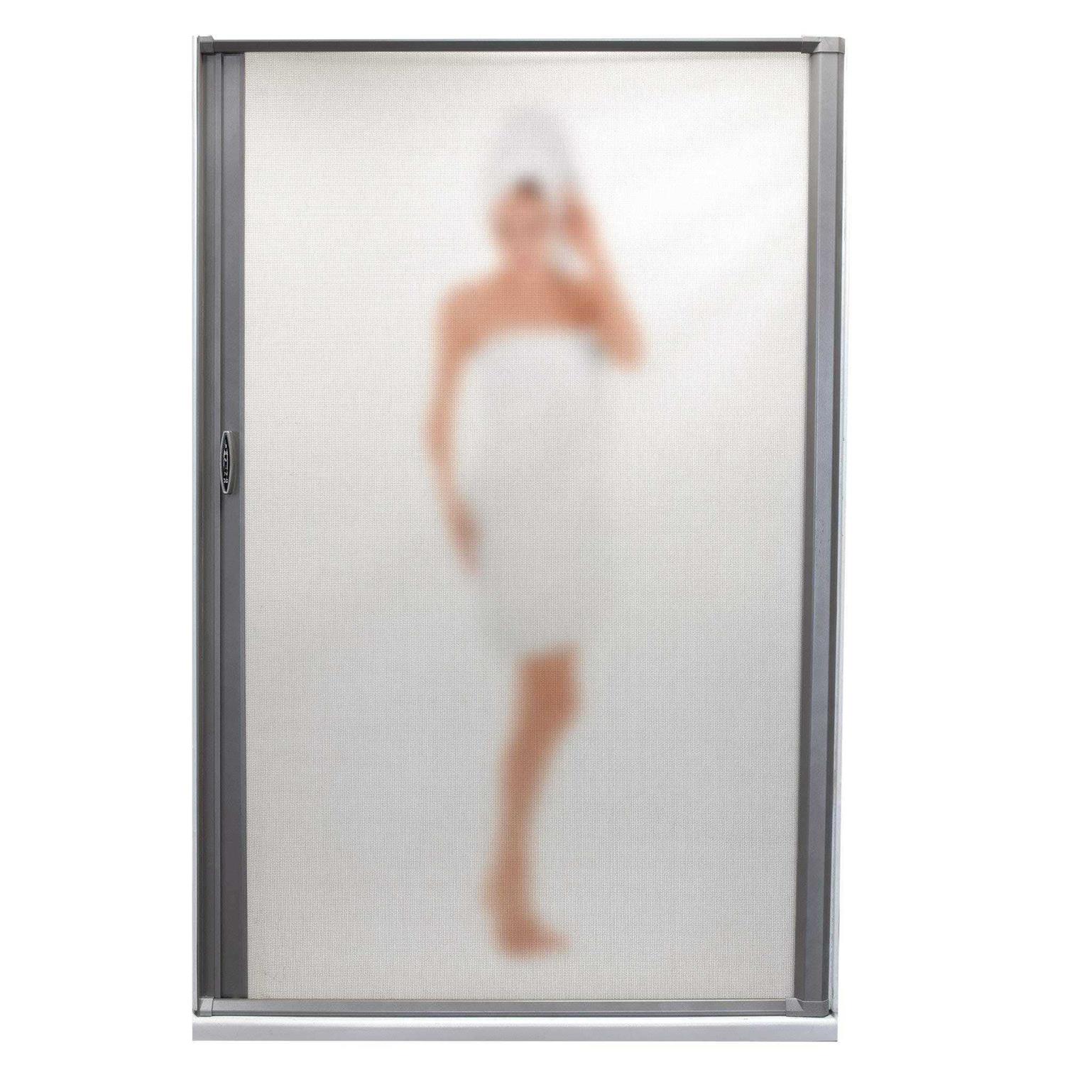 RecPro RV Retractable Rolling Shower Door Platinum - Image 5