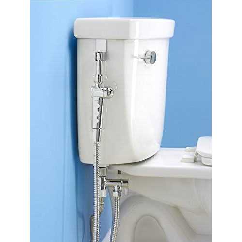 RinseWorks –Bidet T Adapter with 3-way Shut-off Valve for Toilet with Ez Reach On/off Knob - Image 4