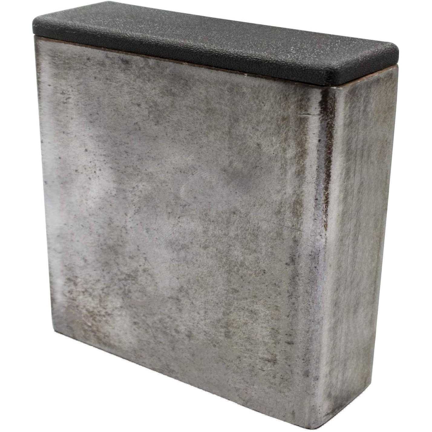 Prescott Plastics 2 x Rectangle Plastic Plug Insert Black End Cap for Metal Tubing - Image 5