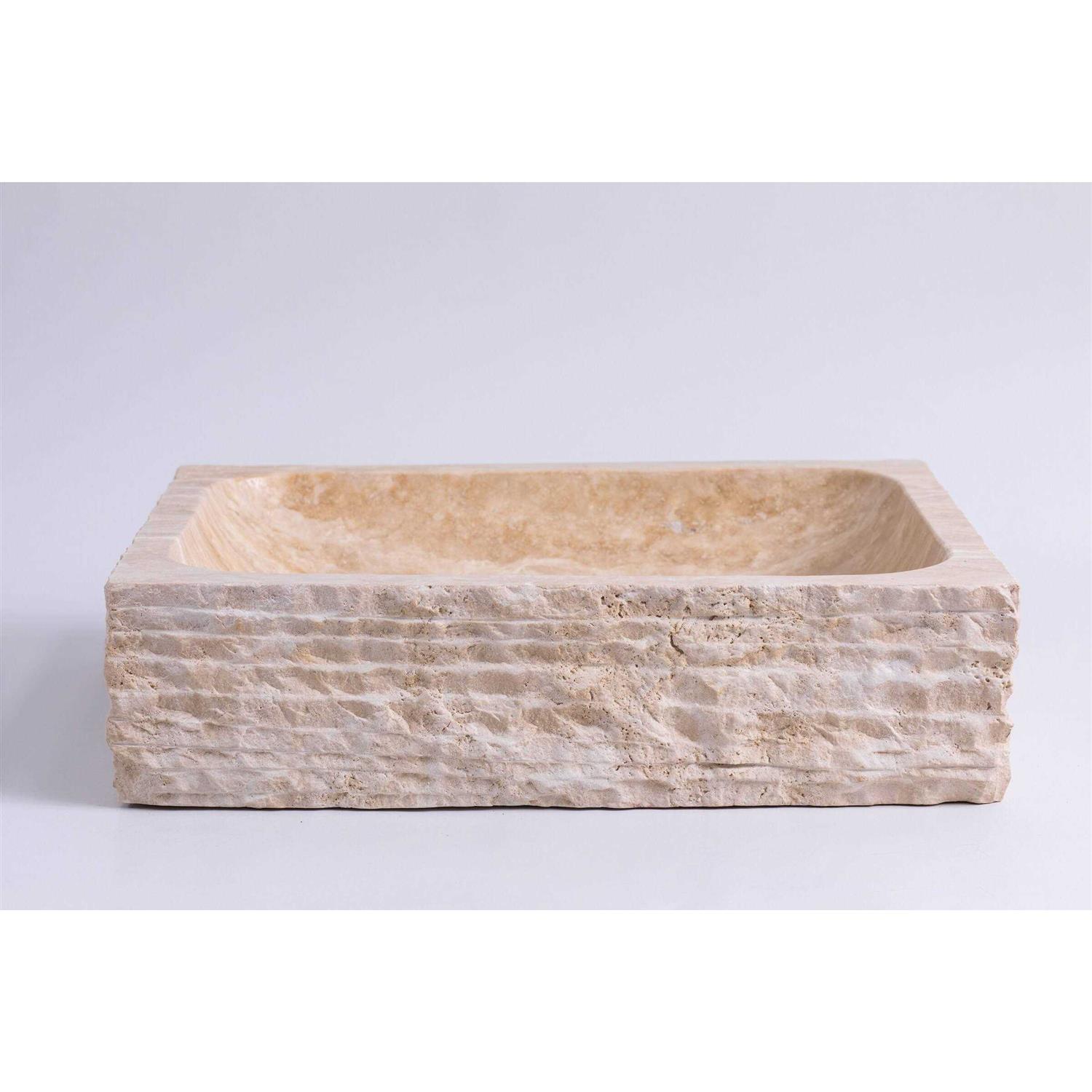 Laguna Marble Stone Vessel Bathroom Sink for Vanity GA051 - Image 4