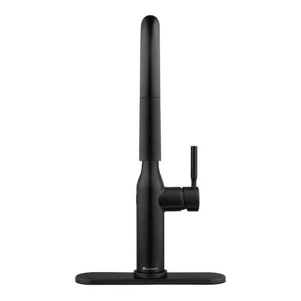 Glacier Bay Upson Single-Handle Touchless Pull-Down Kitchen Faucet with TurboSpray and FastMount and Soap Dispenser in Stainless - Image 5