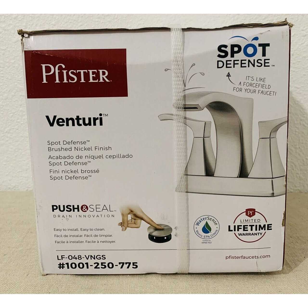 Pfister Venturi 4 in. Centerset 2-Handle Bathroom Faucet - Image 5