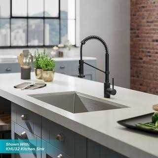 Kraus Bolden 18 Inch Single Handle Commercial Kitchen Faucet KPF-1610CH - Image 4